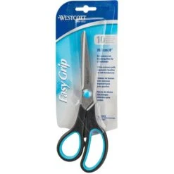 Westcott Büroschere Easy Grip, E-30282, 20 Cm, Linkshänder, Universalschere, Edelstahl, Schwarz -Leitz Shop f8ca32cf7ad0202ee504794ea6ee808e9eac7a5d bueroschere westcott easy grip e 30282 20 cm