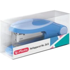 Herlitz Heftgerät 50025459 Ergonomie, Heftleistung 15 Blatt, Baltic Blue -Leitz Shop f9c383a846cdad32f13575016259e6ae3d6d4f69 heftgeraet herlitz 50025459 ergonomie