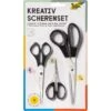 Folia Büroschere Kreativ-Scherenset, 3er Set, 10 Cm, 16 Cm, 21 Cm, Aus Metall, Schwarz -Leitz Shop fd420be40145760b16317e64cb712d830b381212 bueroschere folia kreativ scherenset 3er set