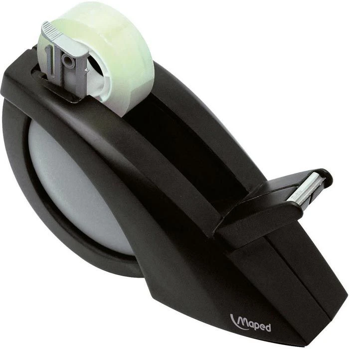 Maped Klebefilmabroller Expert Compact Pro Green, Tischabroller Für Kleberollen 19mm X 66m, Schwarz 4 Maped Klebefilmabroller Expert Compact Pro Green, Tischabroller Für Kleberollen 19mm X 66m, Schwarz – Bild 2