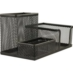 Böttcher-AG Tisch-Organizer Mesh Line, Metall, 3 Fächer, Schwarz -Leitz Shop ffb0e918daee906bbe93c7859855b3cc96dfbfa8 tisch organizer boettcher ag mesh line
